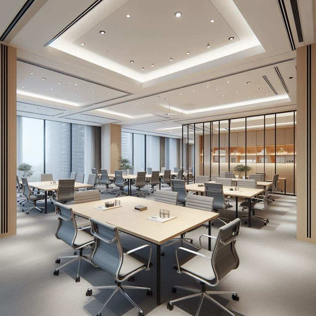 写字楼办公智能照明控制面对楼宇导视信息改版时品牌部门怎样避免重复处理